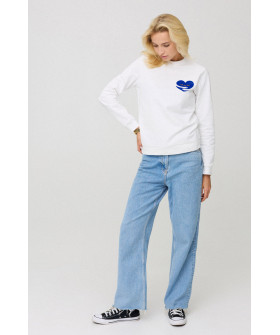 Women's sweatshirt basic /no flis/ 