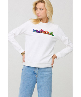 Women's sweatshirt basic /no flis/ 