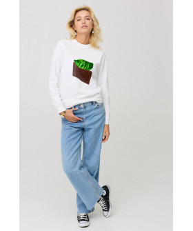 Світшот жіночій basic  /no flis/ 