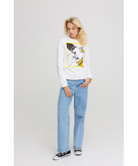 Women's sweatshirt basic /no flis/ 