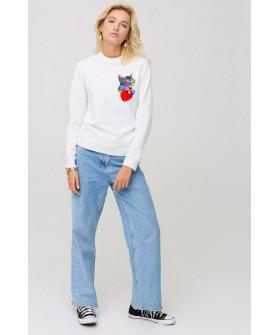 Світшот жіночій basic  /no flis/ 