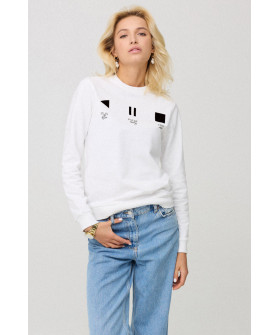 Women's sweatshirt basic /no flis/ 