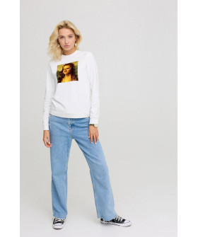 Women's sweatshirt basic /no flis/ 