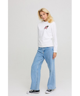 Women's sweatshirt basic /no flis/ 
