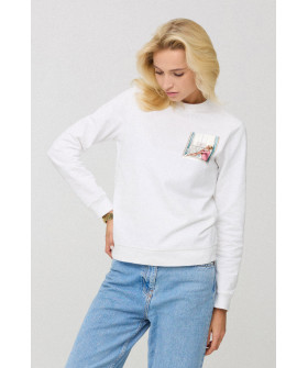 Women's sweatshirt basic /no flis/ 