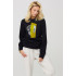 Sweatshirt for women oversize /no flis/ 