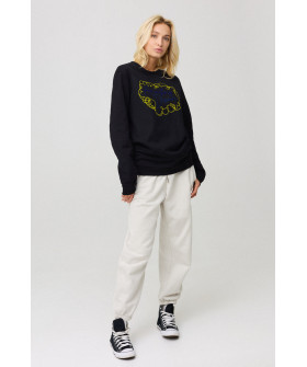 Sweatshirt for women oversize /no flis/ 