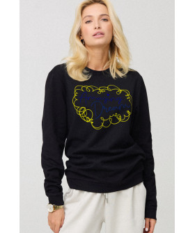 Sweatshirt for women oversize /no flis/ 