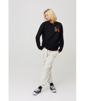 Sweatshirt for women oversize /no flis/ 