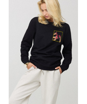 Sweatshirt for women oversize /no flis/ 