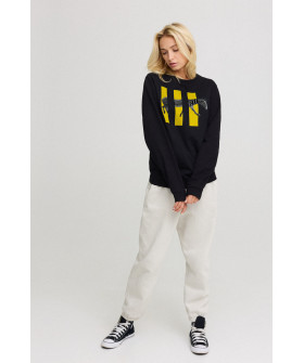 Sweatshirt for women oversize /no flis/ 