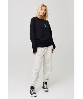 Sweatshirt for women oversize /no flis/ 