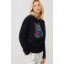 Sweatshirt for women oversize /no flis/ 