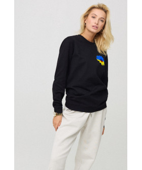 Sweatshirt for women oversize /no flis/ 