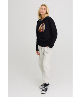 Sweatshirt for women oversize /no flis/ 