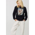 Sweatshirt for women oversize /no flis/ 