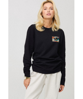 Sweatshirt for women oversize /no flis/ 