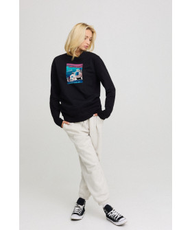 Sweatshirt for women oversize /no flis/ 
