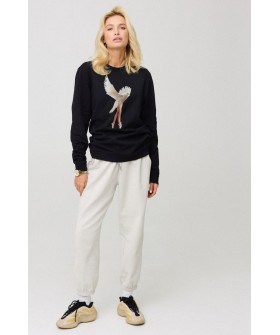 Sweatshirt for women oversize /no flis/ 