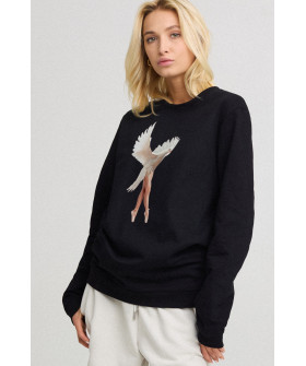 Sweatshirt for women oversize /no flis/ 