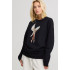 Sweatshirt for women oversize /no flis/ 