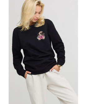 Sweatshirt for women oversize /no flis/ 