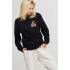 Sweatshirt for women oversize /no flis/ 