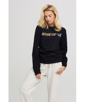 Sweatshirt for women oversize /no flis/ 