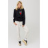 Sweatshirt for women oversize /no flis/ 