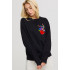 Sweatshirt for women oversize /no flis/ 