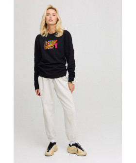 Sweatshirt for women oversize /no flis/ 