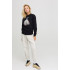 Sweatshirt for women oversize /no flis/ 