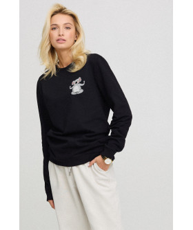 Sweatshirt for women oversize /no flis/ 