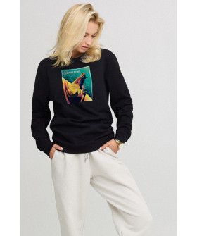 Sweatshirt for women oversize /no flis/ 