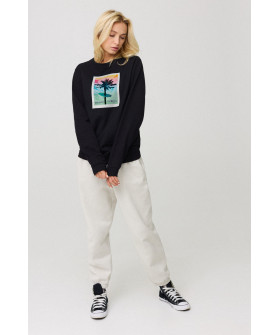 Sweatshirt for women oversize /no flis/ 