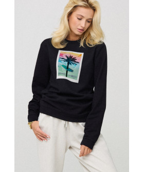 Sweatshirt for women oversize /no flis/ 