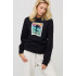 Sweatshirt for women oversize /no flis/ 