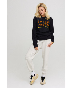 Sweatshirt for women oversize /no flis/ 