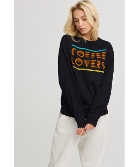 Sweatshirt for women oversize /no flis/ 