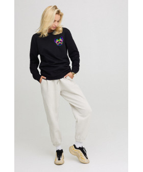 Sweatshirt for women oversize /no flis/ 
