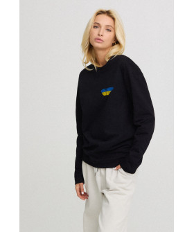 Sweatshirt for women oversize /no flis/ 