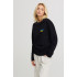 Sweatshirt for women oversize /no flis/ 