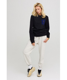 Sweatshirt for women oversize /no flis/ 