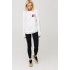 Sweatshirt for women oversize /no flis/ 