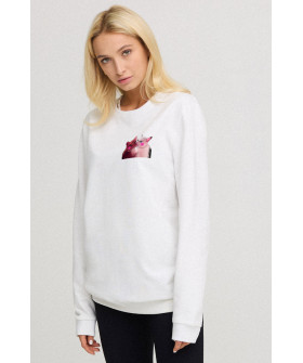 Sweatshirt for women oversize /no flis/ 