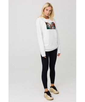 Свитшот женский oversize /no flis/ 