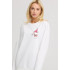 Sweatshirt for women oversize /no flis/ 