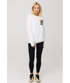 Sweatshirt for women oversize /no flis/ 