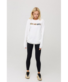 Свитшот женский oversize /no flis/ 