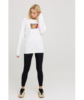 Sweatshirt for women oversize /no flis/ 